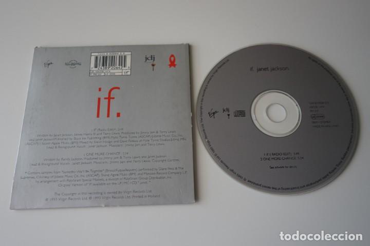CDs de m&uacute;sica: JANET JACKSON: If. CD SINGLE. 2 TEMAS - Foto 2