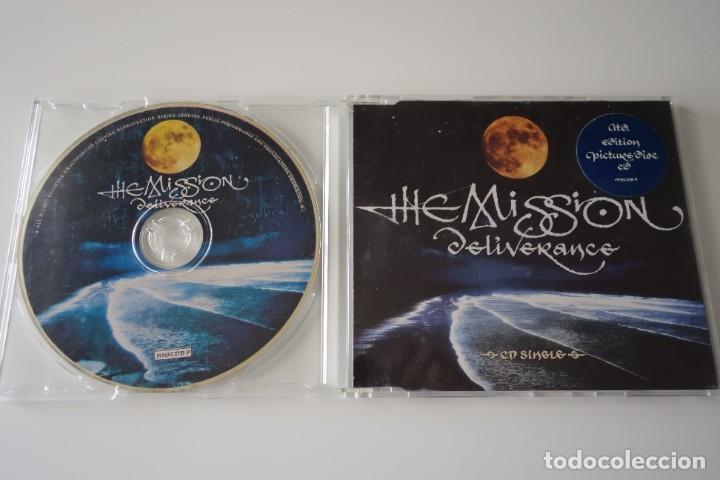 Music CDs: MISSION: Deliverance. CD SINGLE ORIGINAL UK ED. LIMITADA PICTURE CD. 4 TEMAS