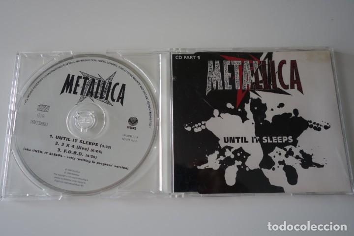 CDs de m&uacute;sica: METALLICA: Until It Sleeps. CD SINGLE. 3 TEMAS - Foto 1