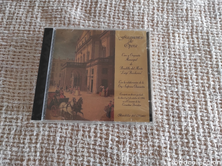 CDs de m&uacute;sica: CD FRAGMENTOS DE OPERA - CORO Y ORQUESTA DE BOADILLA DEL MONTE 1998 - Foto 1