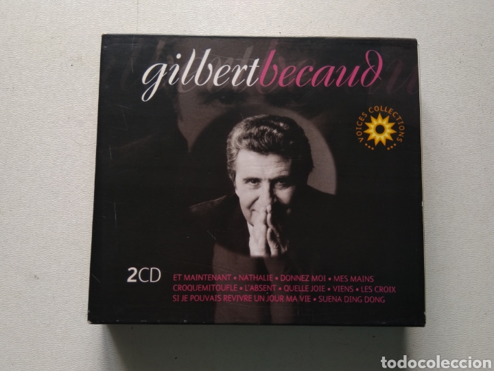 CDs de m&uacute;sica: CD GILBERT BECAUD LO MEJOR DE DOBLE CD - Foto 1
