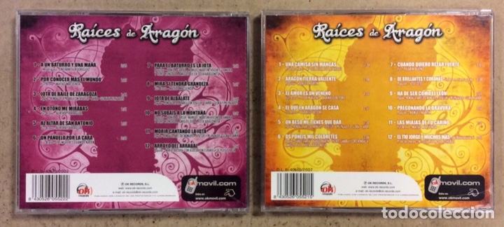 CDs de m&uacute;sica: RA&Iacute;CES DE ARAG&Oacute;N. 2 CDS. OK RECORDS. - Foto 3