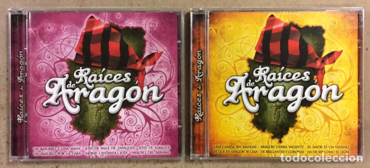 CDs de m&uacute;sica: RA&Iacute;CES DE ARAG&Oacute;N. 2 CDS. OK RECORDS. - Foto 1