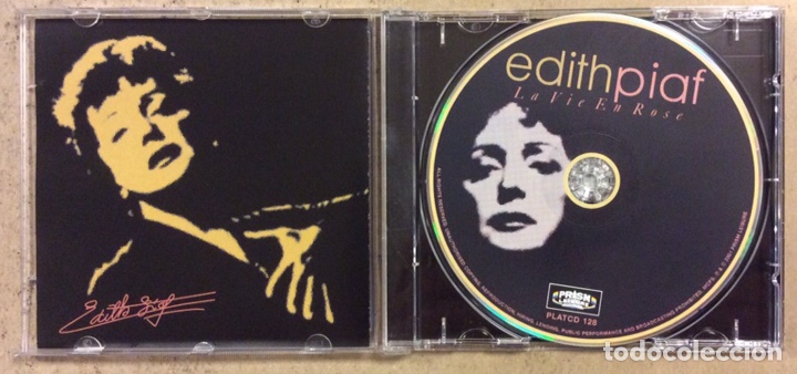 CDs de m&uacute;sica: EDITH PIAF &ldquo;LA VIE EN ROSE&rdquo;. CD. - Foto 2