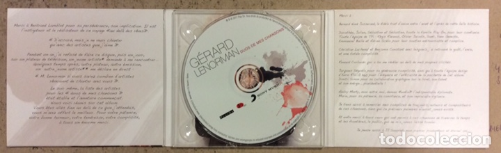 CDs de m&uacute;sica: G&Eacute;RARD LENORMAN &ldquo;DUOS DE MES CHANSONS&rdquo;. CD DIGIPACK. - Foto 3