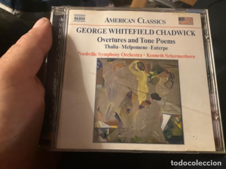 CD di Musica: George whitefield chadwick overtures and tone poems nashville symphony
