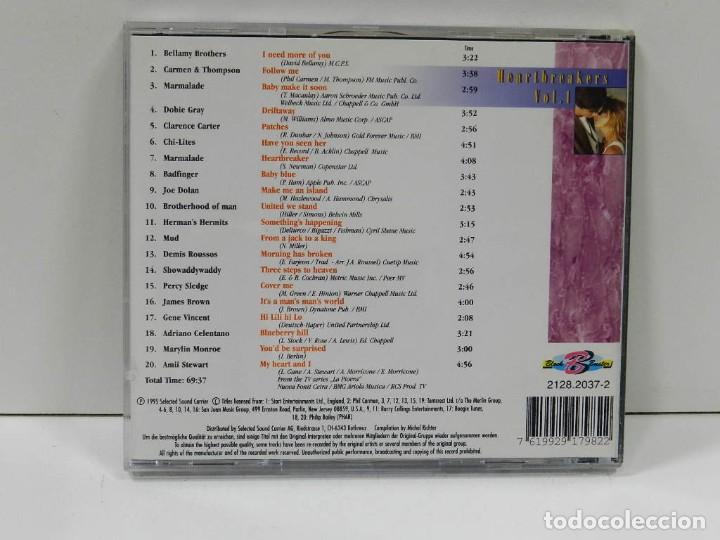 CDs de m&uacute;sica: DISCO CD. Heartbreakers Vol. 1. COMPACT DISC. - Foto 2