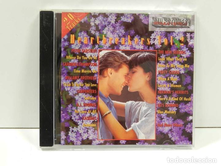 CDs de m&uacute;sica: DISCO CD. Heartbreakers Vol. 2. COMPACT DISC. - Foto 1