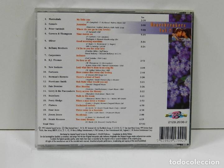 CDs de m&uacute;sica: DISCO CD. Heartbreakers Vol. 2. COMPACT DISC. - Foto 2