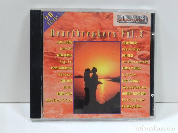 CDs de m&uacute;sica: DISCO CD. Heartbreakers Vol. 3. COMPACT DISC. - Foto 1