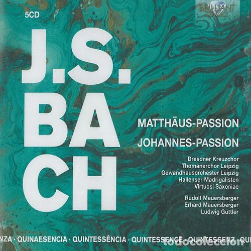 CDs de m&uacute;sica: J.S. BACH: M&Auml;THAUS - PASSION (5 CDs) - Foto 1