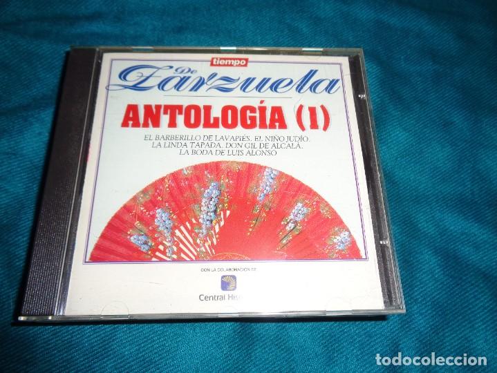 CDs de m&uacute;sica: DE ZARZUELA. ANTOLOGIA 1. CENTRAL HISPANO. CD. IMPECABLE - Foto 1