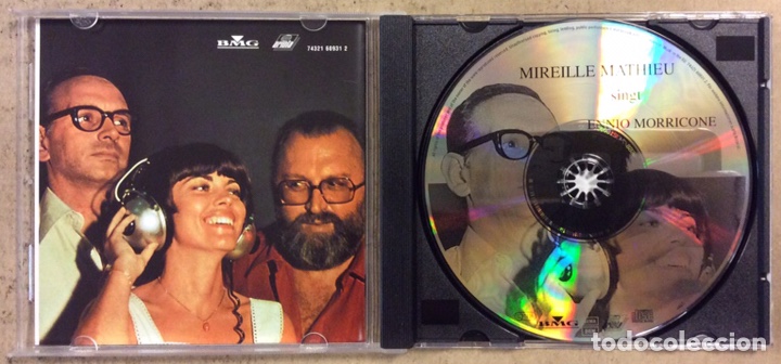 CDs de m&uacute;sica: MIREILLE MATHIEU SINGT ENNIO MORRICONE. CD. BMG 1998. - Foto 2