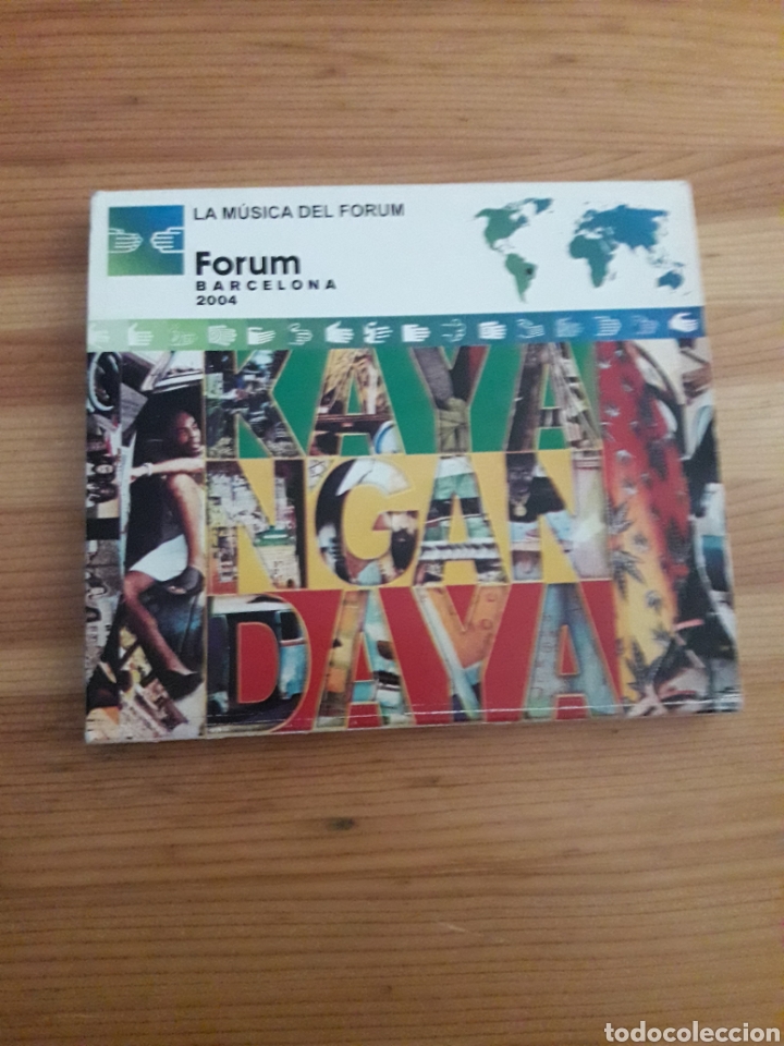 CDs de M&uacute;sica: Gilberto Gil Kaya N'Gan Daya especial Forum Barcelona 2004 CD Reggae Bob Marley