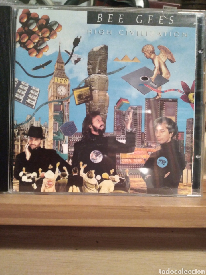 CDs de m&uacute;sica: CD - BEE GEES - HIGH CIVILIZATION - EU.91 - Foto 1
