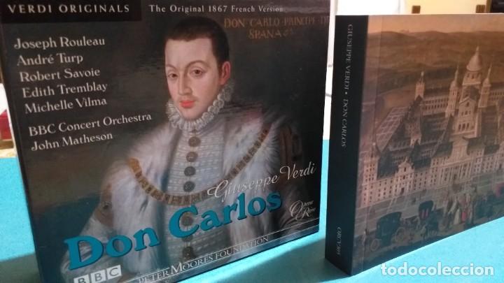 CDs de m&uacute;sica: GIUSEPPE VERDI - DON CARLOS - Foto 3
