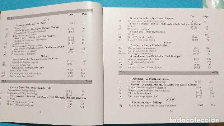 CDs de m&uacute;sica: GIUSEPPE VERDI - DON CARLOS - Foto 12