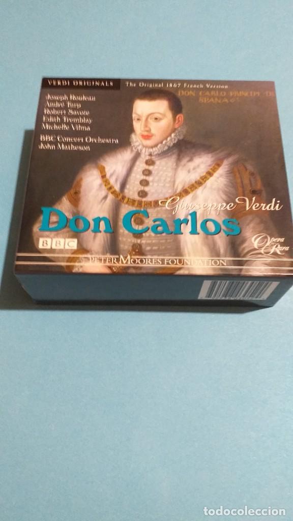 CDs de m&uacute;sica: GIUSEPPE VERDI - DON CARLOS - Foto 4