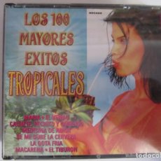 CDs de Música: 4 CD LOS 100 MAYORES EXITOS TROPICALES ARCADE. Lote 343948618
