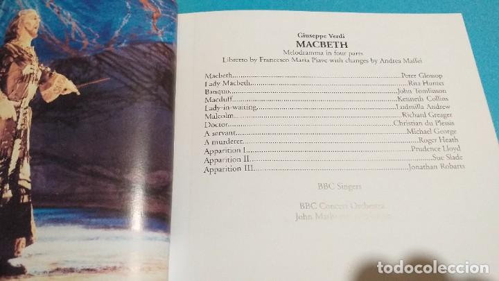 CDs de m&uacute;sica: GIUSEPPE VERDI - MACBETH (PRIMERA VERSI&Oacute;N DE 1847) - Foto 9