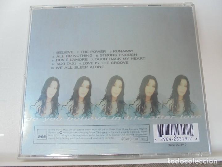 CDs de m&uacute;sica: CHER. BELIEVE. COMPACTO CON 10 TEMAS. - Foto 2
