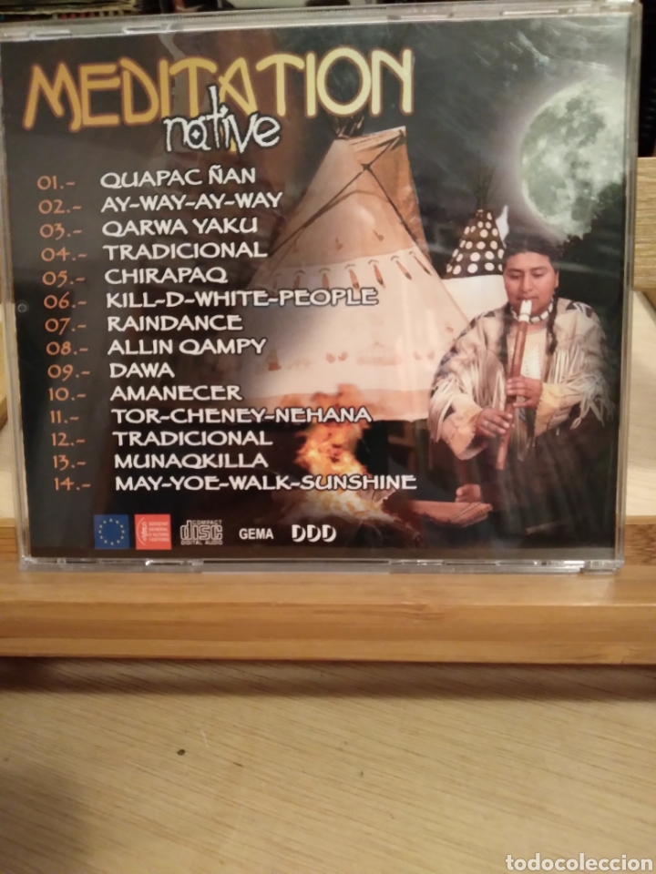 CDs de m&uacute;sica: MEDITATION NATIVE VOL.2- - Foto 3