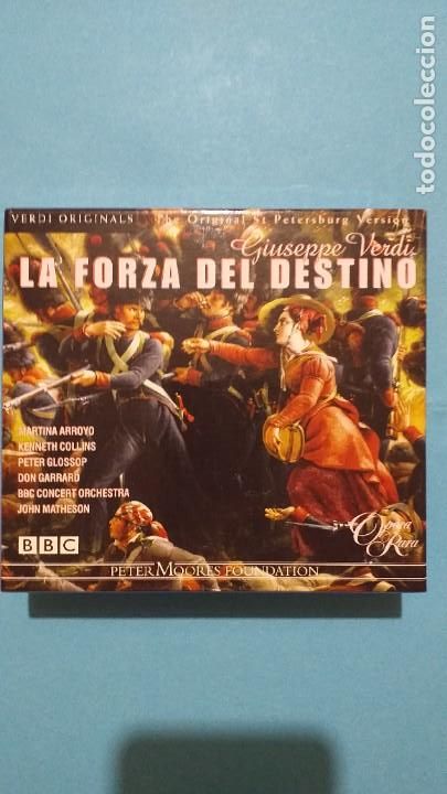 CDs de m&uacute;sica: GIUSEPPE VERDI - LA FORZA DEL DESTINO - VERSI&Oacute;N ORIGINAL DE 1862 - Foto 1
