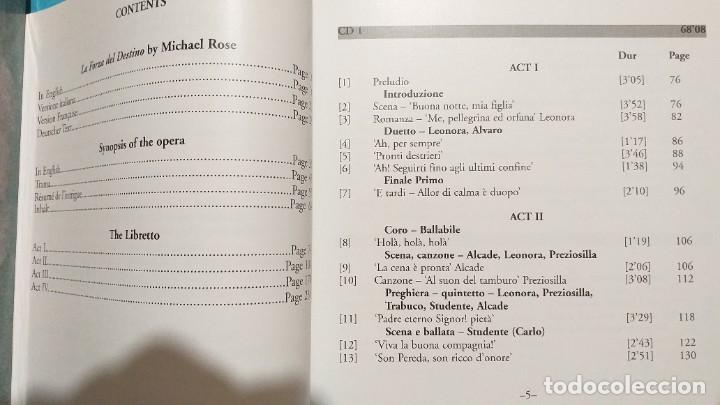 CDs de m&uacute;sica: GIUSEPPE VERDI - LA FORZA DEL DESTINO - VERSI&Oacute;N ORIGINAL DE 1862 - Foto 8