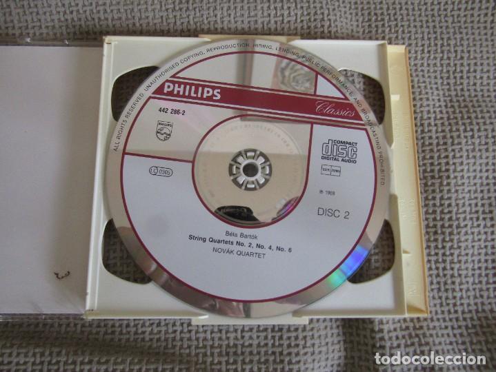 CDs de m&uacute;sica: Bart&oacute;k - The 6 String Quartets - Novak Quartet - 2 X CDs - Foto 5