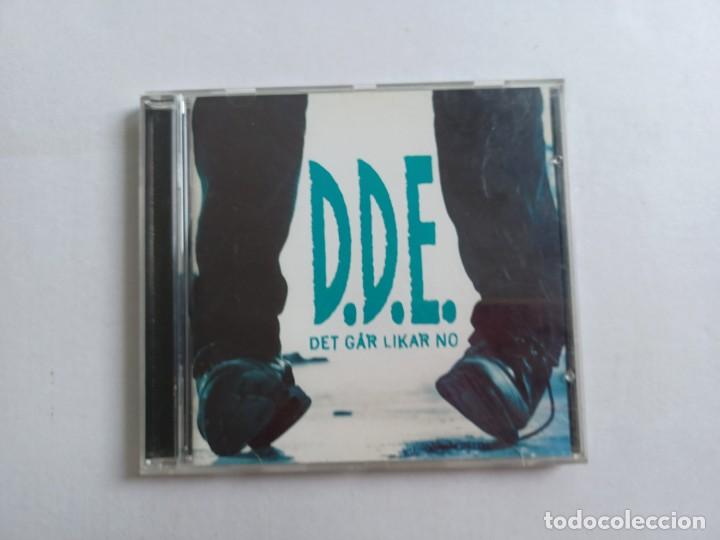 CDs de m&uacute;sica: D.D.E. DET GAR LIKAR NO CD 1996 NORUEGA - Foto 1