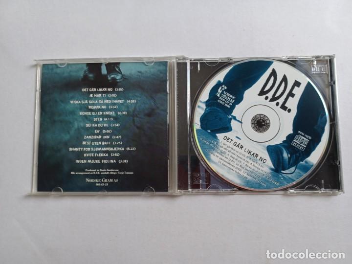 CDs de m&uacute;sica: D.D.E. DET GAR LIKAR NO CD 1996 NORUEGA - Foto 2