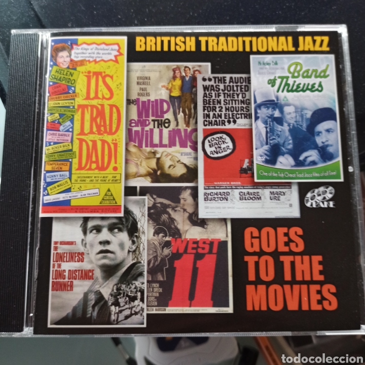 CDs de m&uacute;sica: British Traditional Jazz Goes To The Movies (Lake Records, UK, 2014)