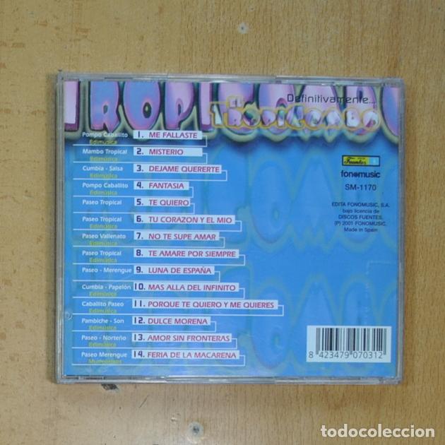 CDs de m&uacute;sica: EL TROPICOMBO - DEFINITIVAMENTE - CD - Foto 2