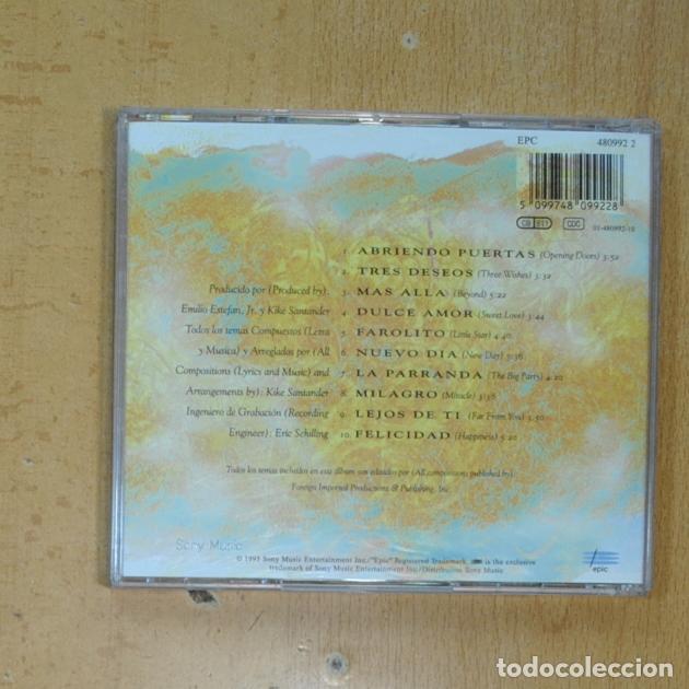 CDs de m&uacute;sica: GLORIA ESTEFAN - ABIENDO PUERTAS - CD - Foto 2