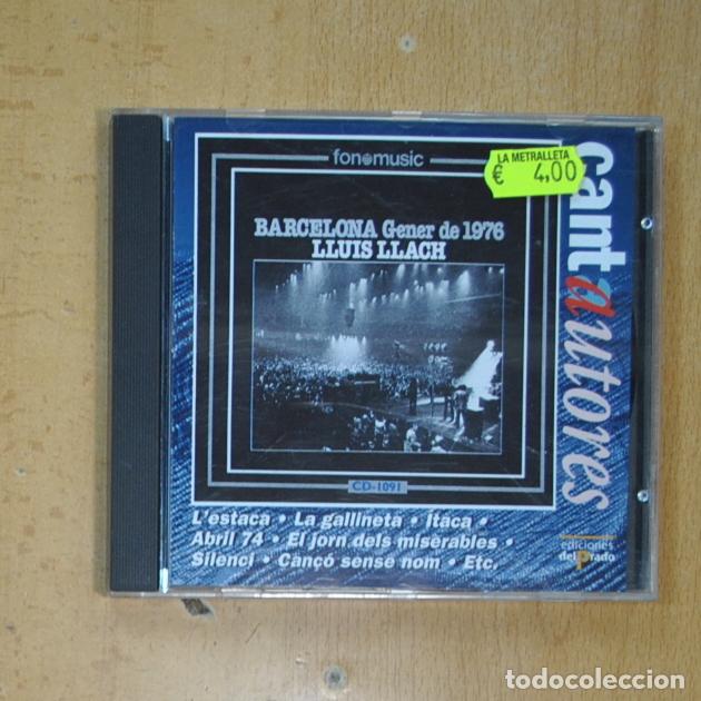 CDs de m&uacute;sica: LLUIS LLACH - BARCELONA GENER DE 1976 - CD - Foto 1