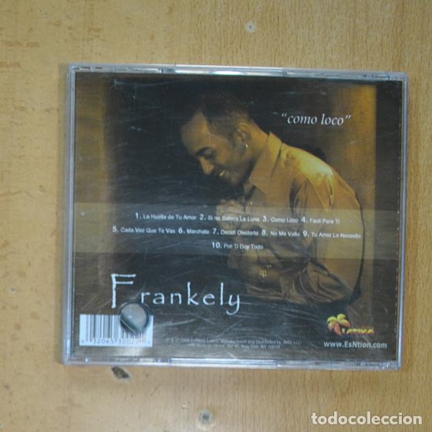 CDs de m&uacute;sica: FRANKELY - COMO LOCO - CD - Foto 2