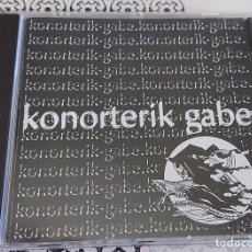 CDs de Musique: CD KONORTERIK GABE AÑO 2000 MUY RARO. Lote 344224408