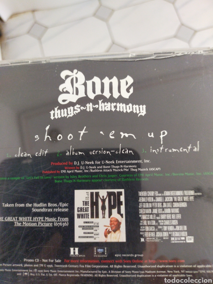 CDs de m&uacute;sica: BONE THUGS- N- HARMONY SHOOT EM UP - Foto 2