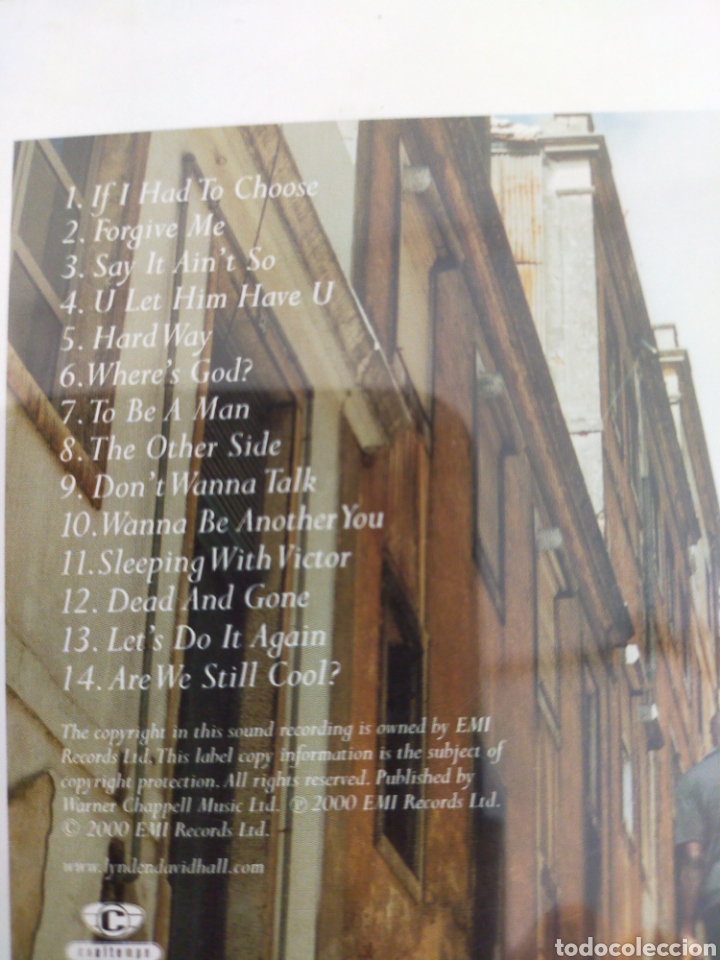 CDs de m&uacute;sica: LYNDEN DAVID HALL THE OTHER SIDE CD - Foto 2