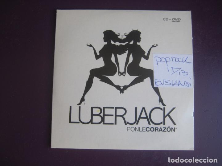 Music CDs: LUBER JACK - PONLE CORAZON - CD SG WARNER 2013 - BLUES ROCK EUSKADI