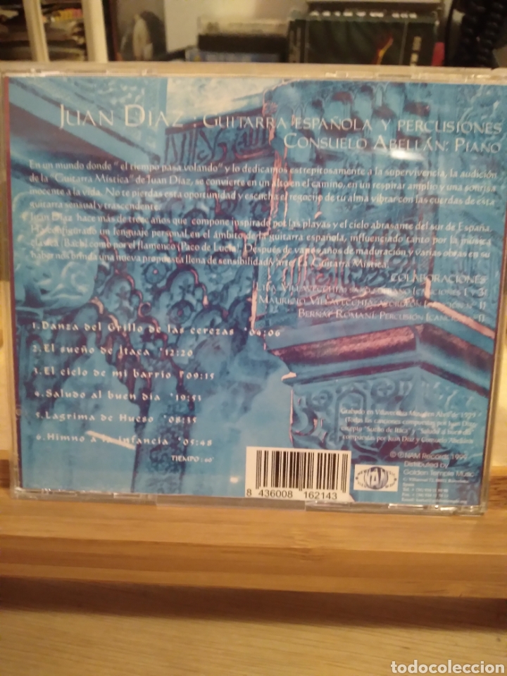 CDs de m&uacute;sica: GUITARRA MISTICA - JUAN DIAZ - CD - - Foto 2
