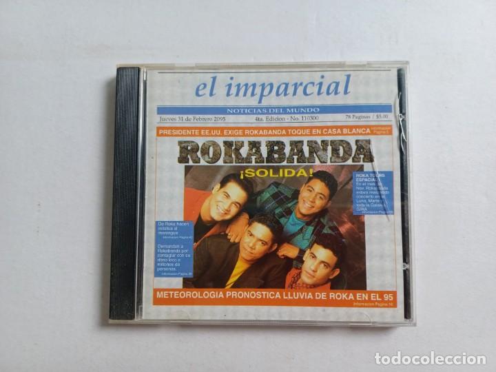 CDs de m&uacute;sica: ROKABANDA - EL IMPARCIAL CD 1995 SALSA MERENGUE - Foto 1