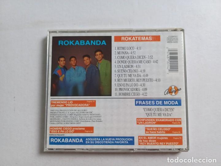 CDs de m&uacute;sica: ROKABANDA - EL IMPARCIAL CD 1995 SALSA MERENGUE - Foto 3