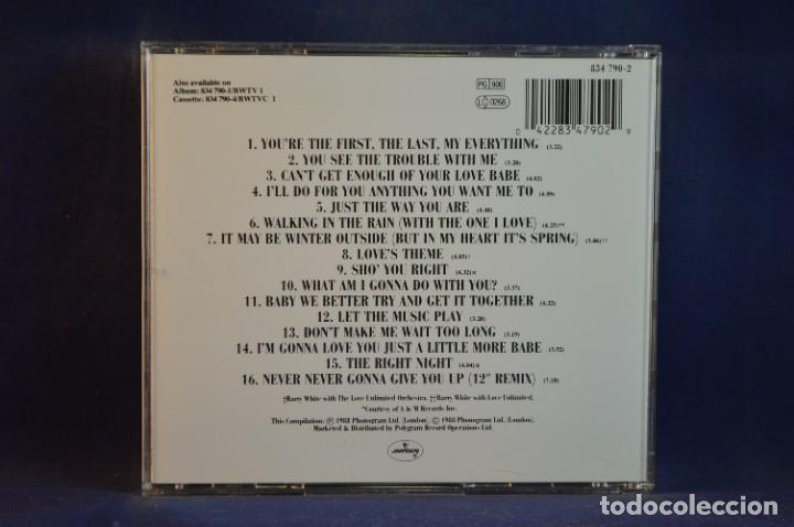 CDs de m&uacute;sica: BARRY WHITE - THE COLLECTION - CD - Foto 2