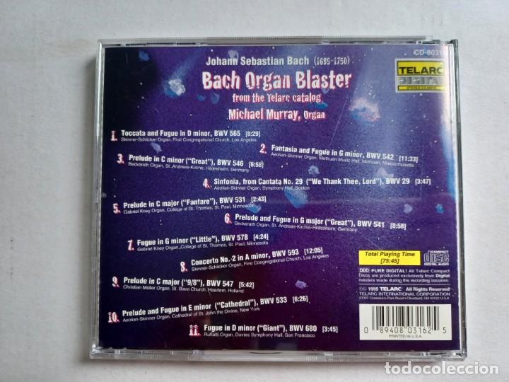 CDs de m&uacute;sica: MICHAEL MURRAY - BACH ORGAN BLASTER CD 1995 - Foto 3