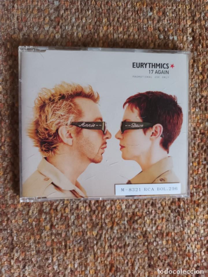 CDs de m&uacute;sica: Eurythmics , 17 Again , CD Single Promo , estado impecable - Foto 1