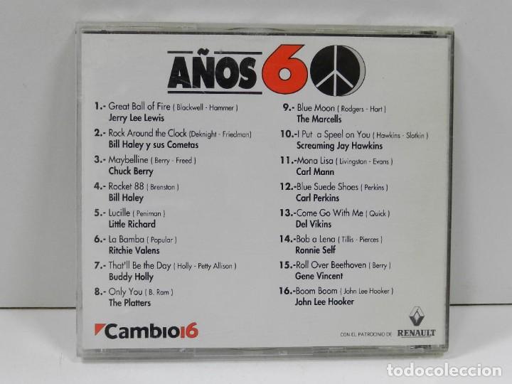 CDs de m&uacute;sica: DISCO CD. A&ntilde;os 60 Nace El Rock. COMPACT DISC. - Foto 2