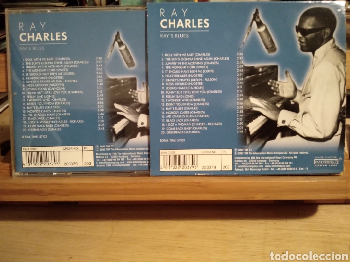 CDs de m&uacute;sica: RAY CHARLES - RAYS BLUES - ALEM.02 - Foto 3