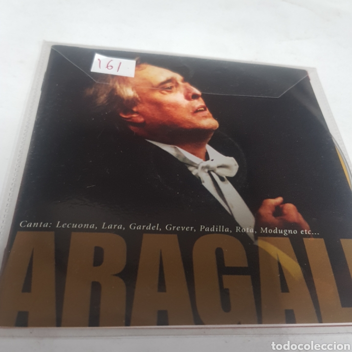 Musik-CDs: CDP 161 aragall-CD SIN CAJA CON PORTADA