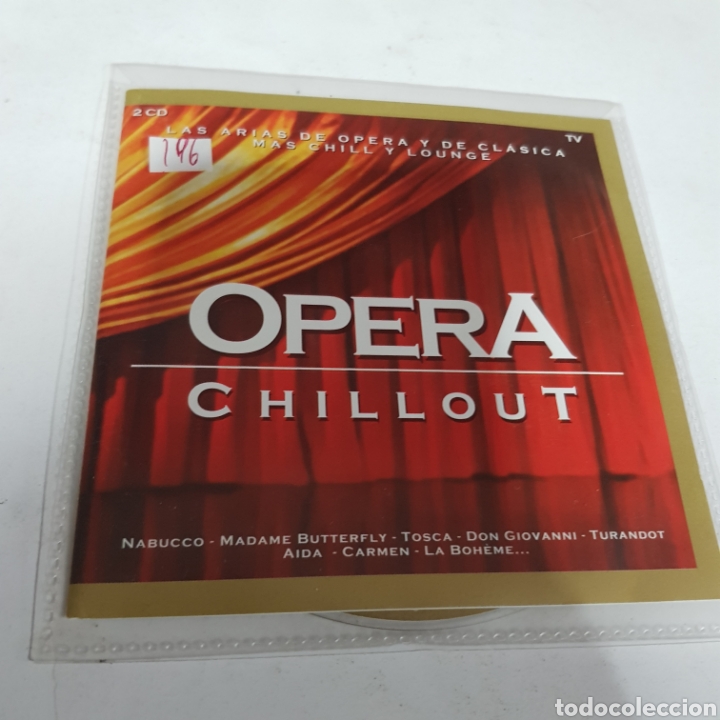 CDs de M&uacute;sica: CDP 196 &oacute;pera chillout -CD SIN CAJA CON PORTADA